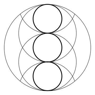 Sacred geometry piscis
