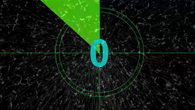 Countdown movie from 5 to 0 number.countdown Counting from 5 seconds.video anemation 4k video...