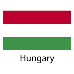 Fototapeta premium Hungary national flag