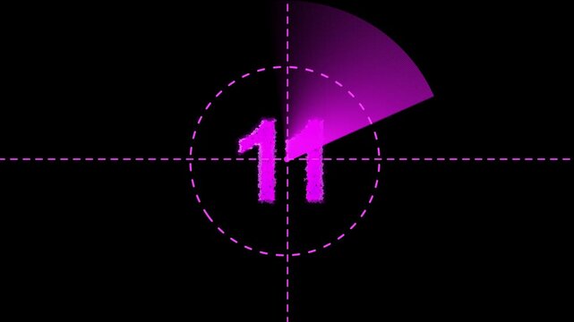 16Seconds Movie Countdown Animation Motion Graphics. countdown movie from 10 to 0 number old film timer count in grey e vintage video timer, best suitable for your cinema, movie or footage