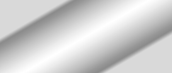 A clean, modern abstract background featuring a smooth transparent gradient of silver and white, showcasing a subtle metallic sheen and soft reflections, ideal for graphic design and web.