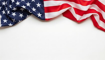 Fototapeta premium Presidents Day USA background with american flag design