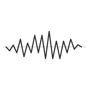 Sound wave sharp