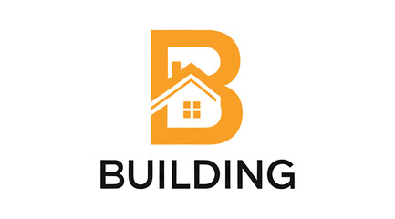 A logo with a house icon and the word building © S.Siam