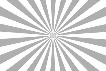 Obraz premium Ray sun light. Sunburst background. Radial circle line. Pattern starburst. Comic beam lines. Sun effect rays. Abstract firework. Concentration stripe. Cartoons lightning style. Vector illustration