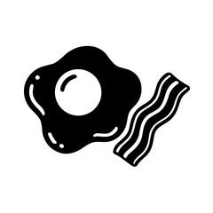 fried egg on a plate