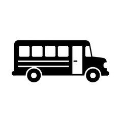 vector illustration of a bus
