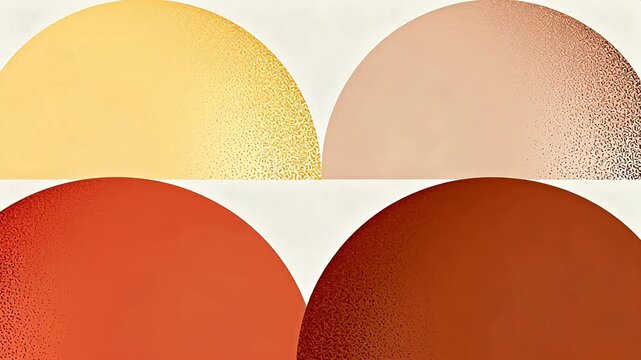 Abstract geometric color pattern