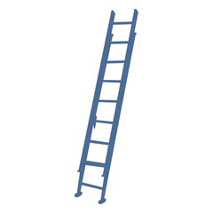 Straight up ladder silhouette © Vexels