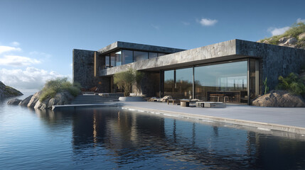 interior and exterior