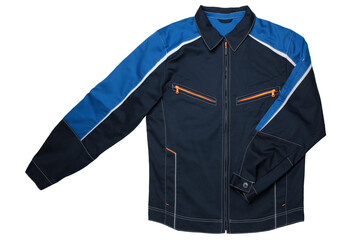 Blue worker jacket