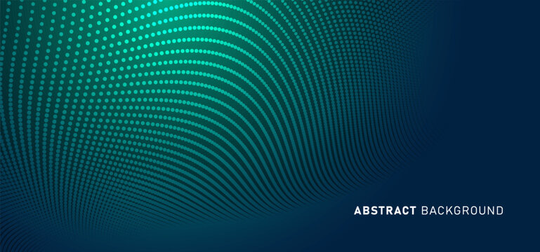 Digital technology banner green blue background concept, cyber technology circuit, abstract tech, innovation future data, internet network, Ai big data, futuristic wifi connection illustration concept