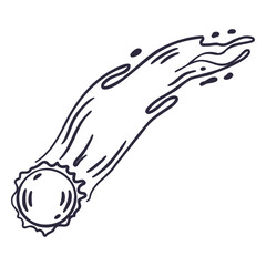 Meteorite stroke © Vexels