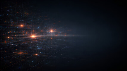 enterprise security awareness background with copy space