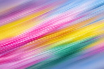 Fototapeta premium Vibrant streaks of colorful blur