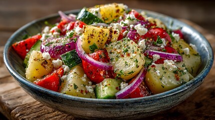 greek vegetable salad