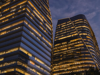 Sao Paulo Corporate Towers, in Villa Olympia, Sao Paulo, Brazil.