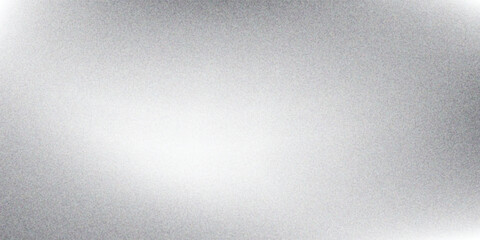 Obraz premium Grey gradient grain texture background gray black white monochrome smooth grainy backdrop design copy space