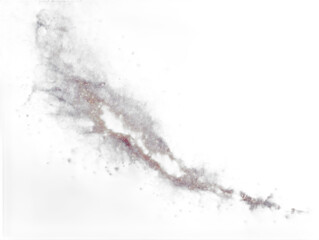 Obraz premium cosmic light overlay isolated on a transparent background 
