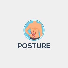orthopedic healthcare logo design vector