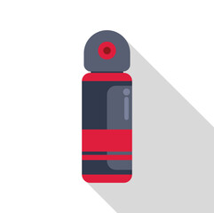 Aerosol can for body care and freshness with a long shadow