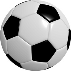 soccer ball isolated on white © Maksim