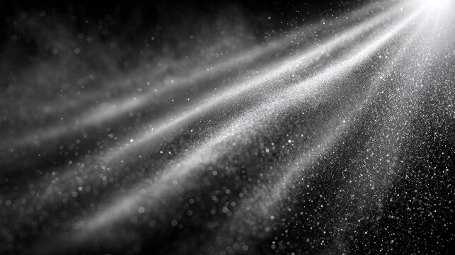 afterimage of spreading rays, minimalist style