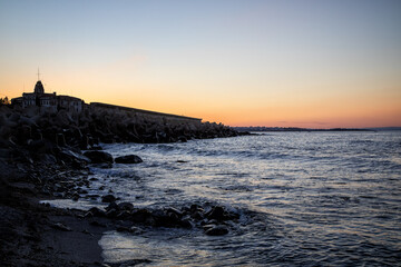 wundersch&ouml;ner sonnenuntergang in sosopol