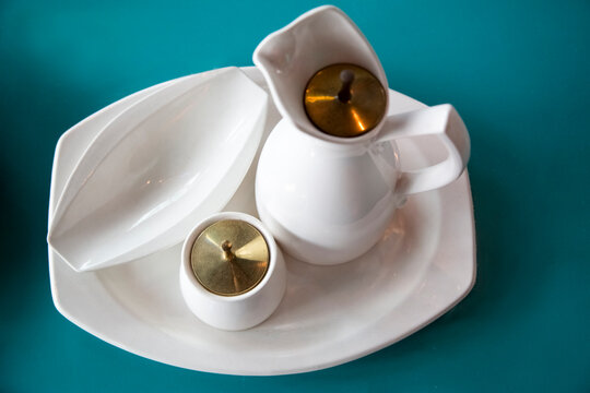 Wildwood, New Jersey, USA Mid Century creations, pitcher and creamer