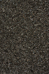 Fototapeta premium Black porous foam texture background with micro cell pattern