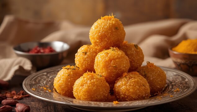 Jelebi, a popular Indian fried dessert