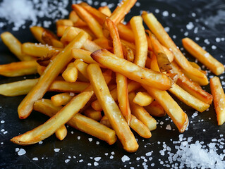 Crispy golden french fries