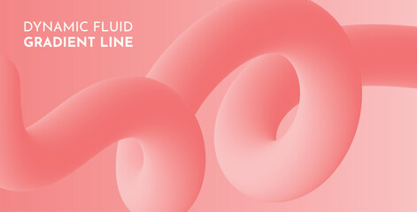 dynamic fluid gradient line, Abstract Pink dynamic style fluid lines background 