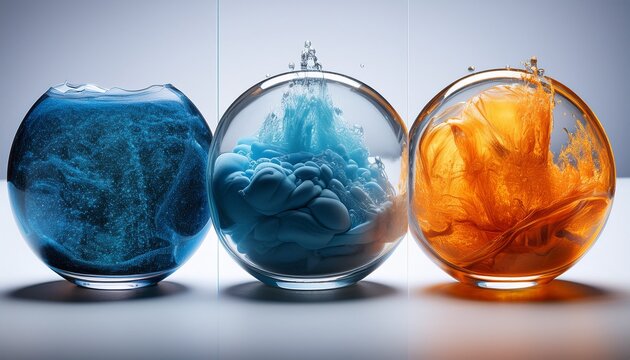 Three Different States Of Matter Solid Liquid And Gasuas State Inter Change Of State Of Matter