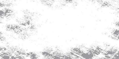 Obraz premium Abstract black grunge background with a winter snow pattern featuring seasonal snowflake ornaments and a dirty texture frame for holiday art decoration