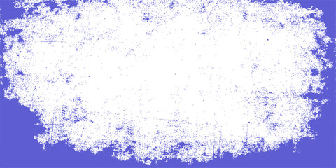 Obraz premium An abstract blue watercolor background features a winter pattern of grunge paint splatters and liquid ink drops for a cold, textured art design