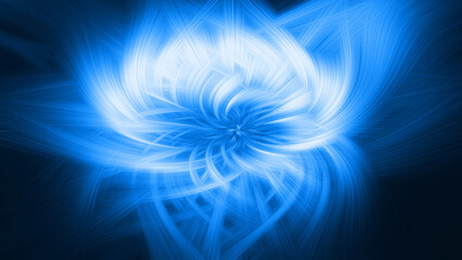 abstract blue background with rays