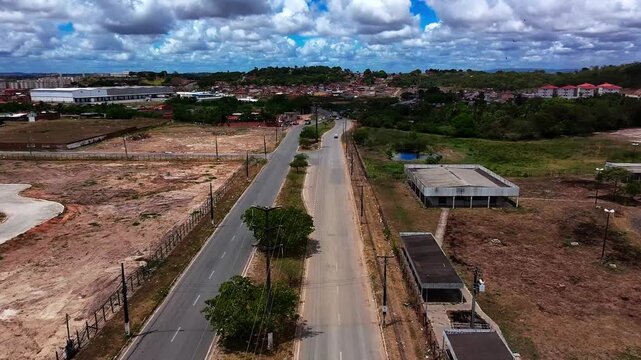 Voando acima da pista