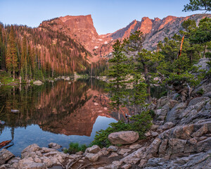 Dream Lake Tranquil Shore
