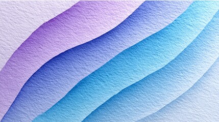 Soft watercolor gradients blending from lavender to azure on textured paper