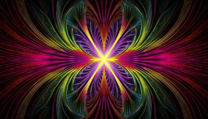 abstract fractal background for creative design