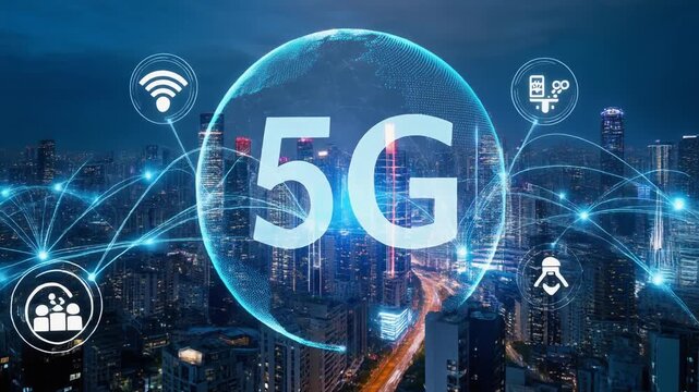Advanced 5G Network Connectivity for Global Smart City Infrastructure Generative AI
