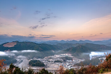 七越峯からの眺望