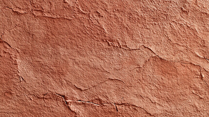 Fototapeta premium Rustic Red Rock Wall with Sandstone Texture: Earthy Tones and Pattern Design for Home Decor