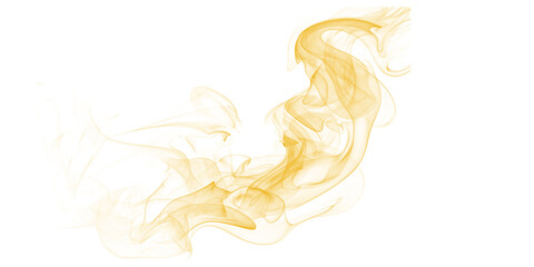 A mesmerizing golden ethereal smoke gracefully unfurls embodying ancient mystique and luxurious...