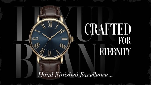 Elegant Timepiece Brand Showcase & Cinematic Advertisement