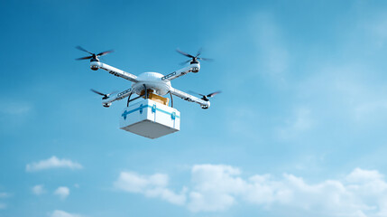 <Drone Technology in Delivery: Modern Aerial Logistics Solutions for Urban Efficiency and Safety>