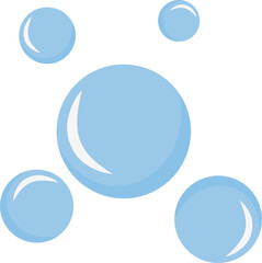 blue circle of water droplets (7)