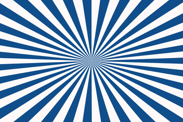 Snow color and DodgerBlue color burst background. Flag of japanese.