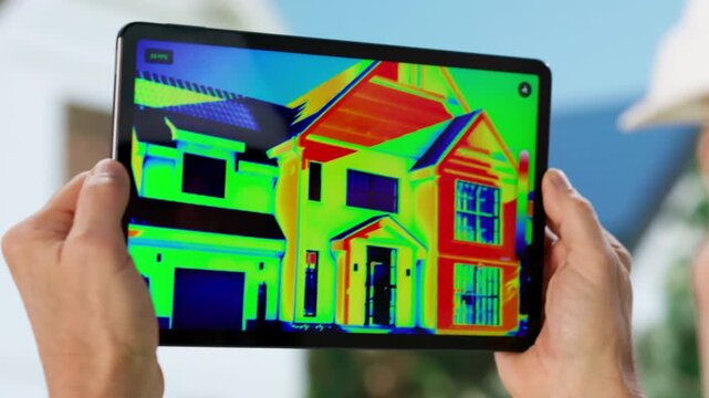 Infrared Camera Analysis: Thermal Insulation Detection Outside